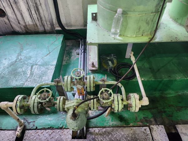 Completed installation of the YHSP-SA point sensor for immediate kerosene leak detection