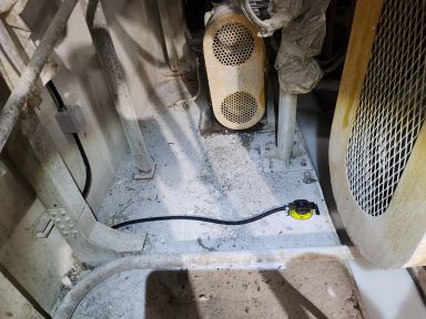 Completed installation of the YHSP-SA electronic point leak detector sensor
