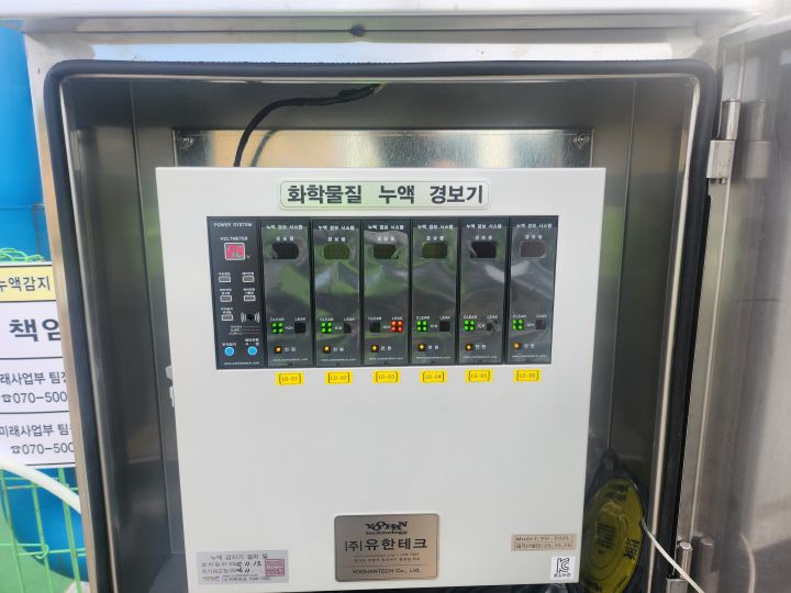 Receiver channel screen restored to normal operation after testing