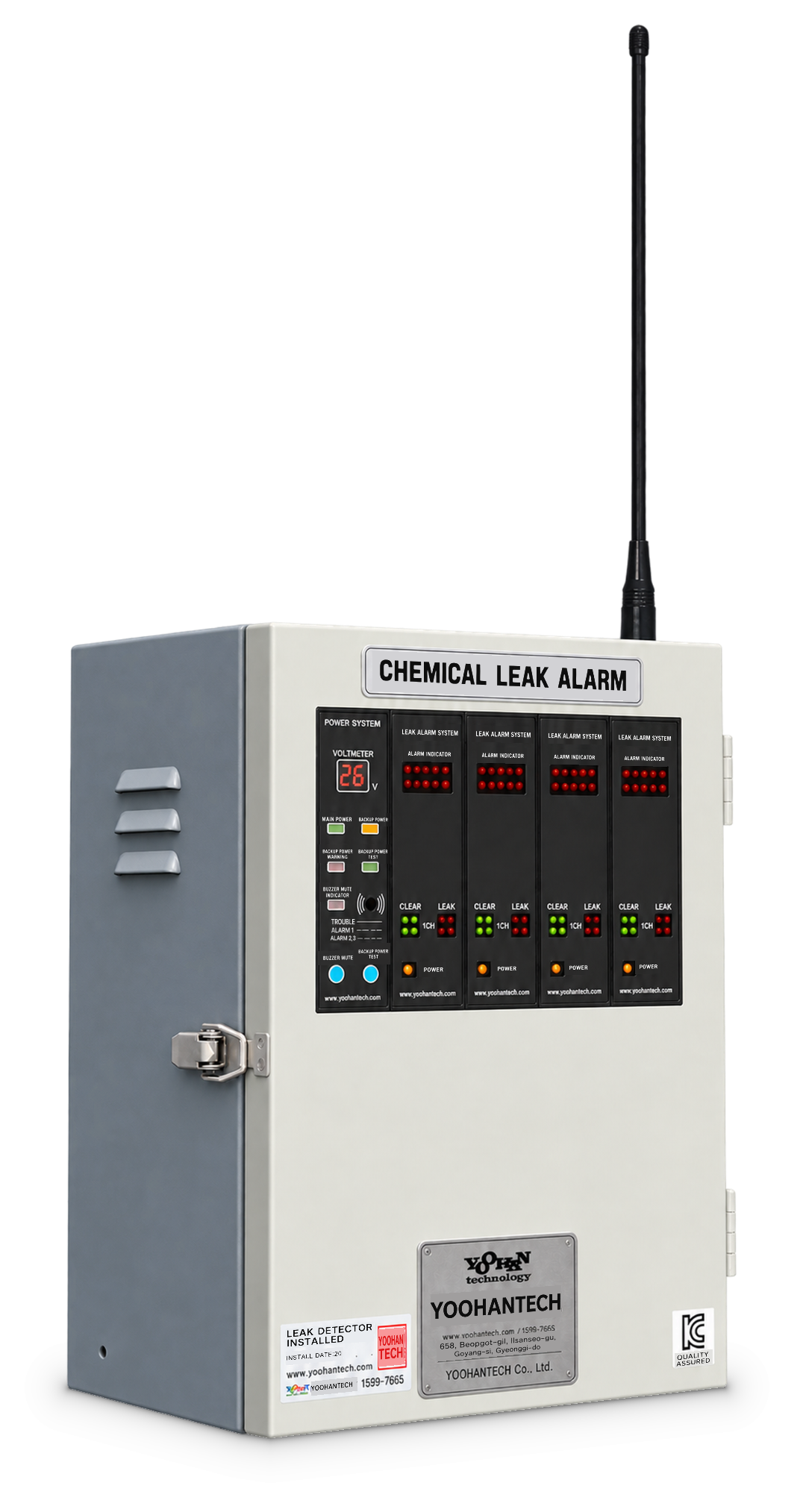 Yoohantech Wireless Leak Alarm Transmitter YH-RF500L TX