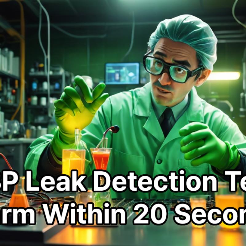 DBP Leak Detection Test | Organic Solvent Leak Sensor YHSP-SA | No ...