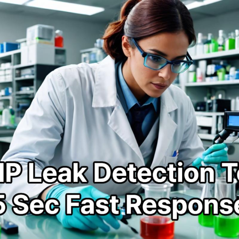 NMP Leak Detection Test | YHSP-SA Organic Solvent Sensor Response in 5 ...