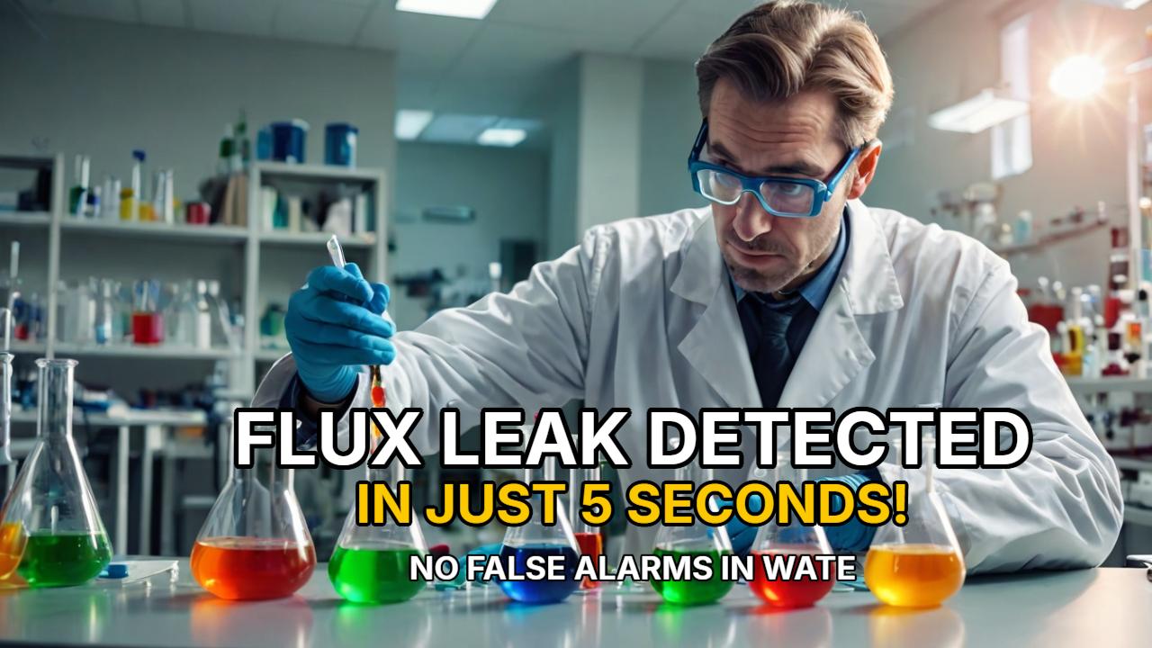 Leak Detection Sensor Test for Aluminum Paste | YHSP-SA Electronic Leak Point Sensor