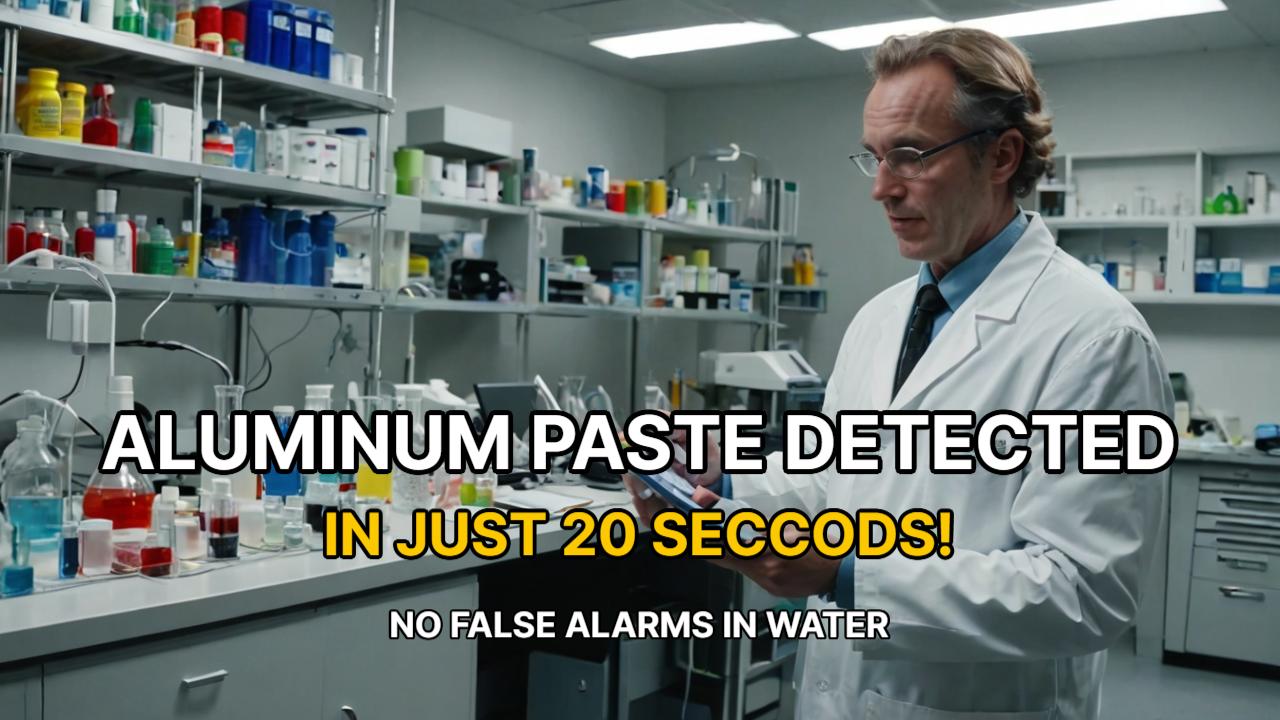 Aluminum Paste Leak Detection Test Using the YHSP-SA Leak Detection Sensor | 20-Second Detection Response