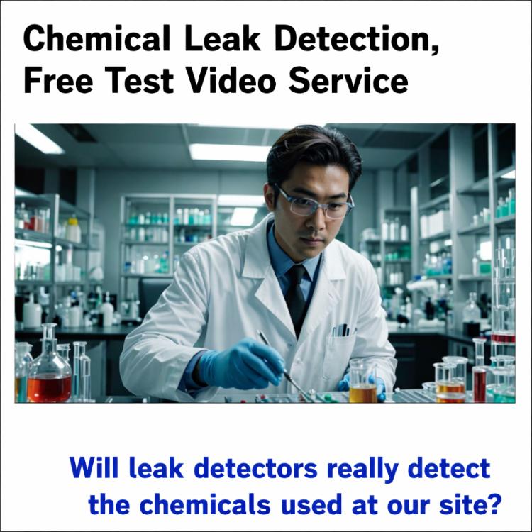Will Our Chemicals Really Be Detected? Free Customized Leak Detector Performance Test Video
