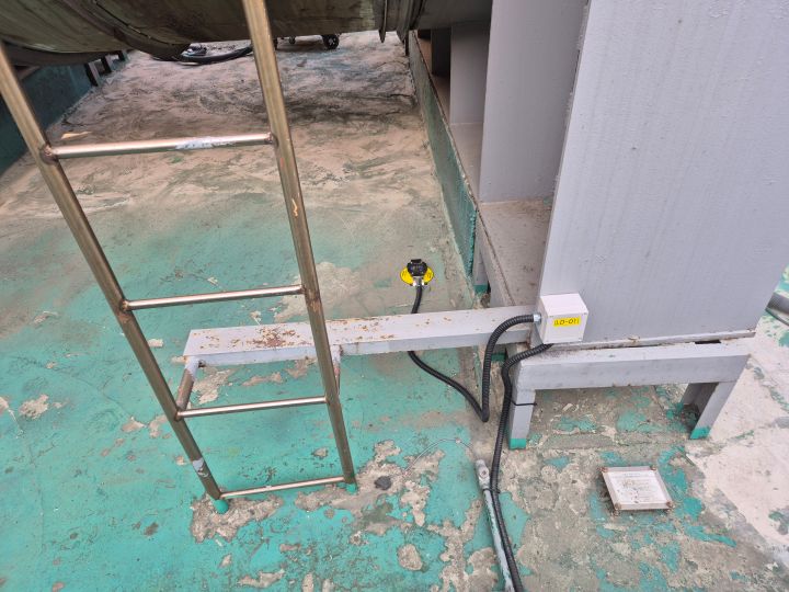 유한테크 전자식 누액 포인트센서 YHSP-SA 설치 완료