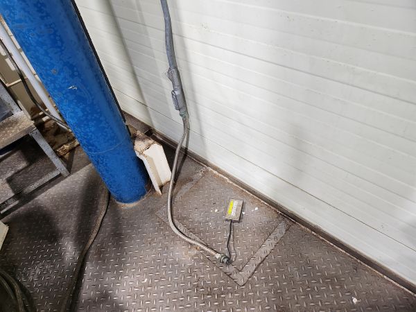 구형 필름형 누액감지기 철거 전 7