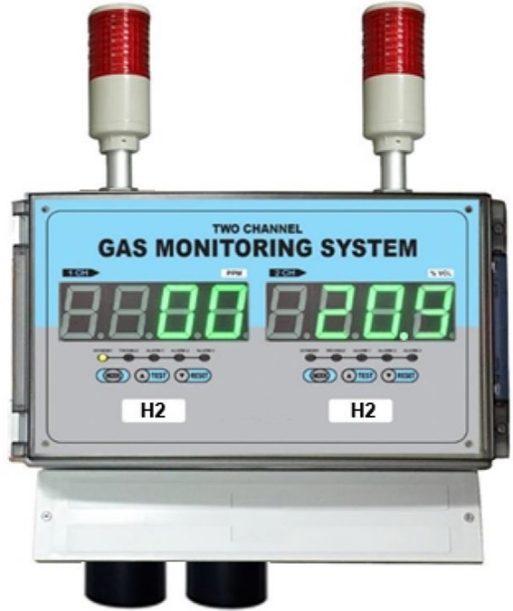 2채널 수신부 일체형 가연성 가스감지기 GC-3300Rx-D-FL 제품