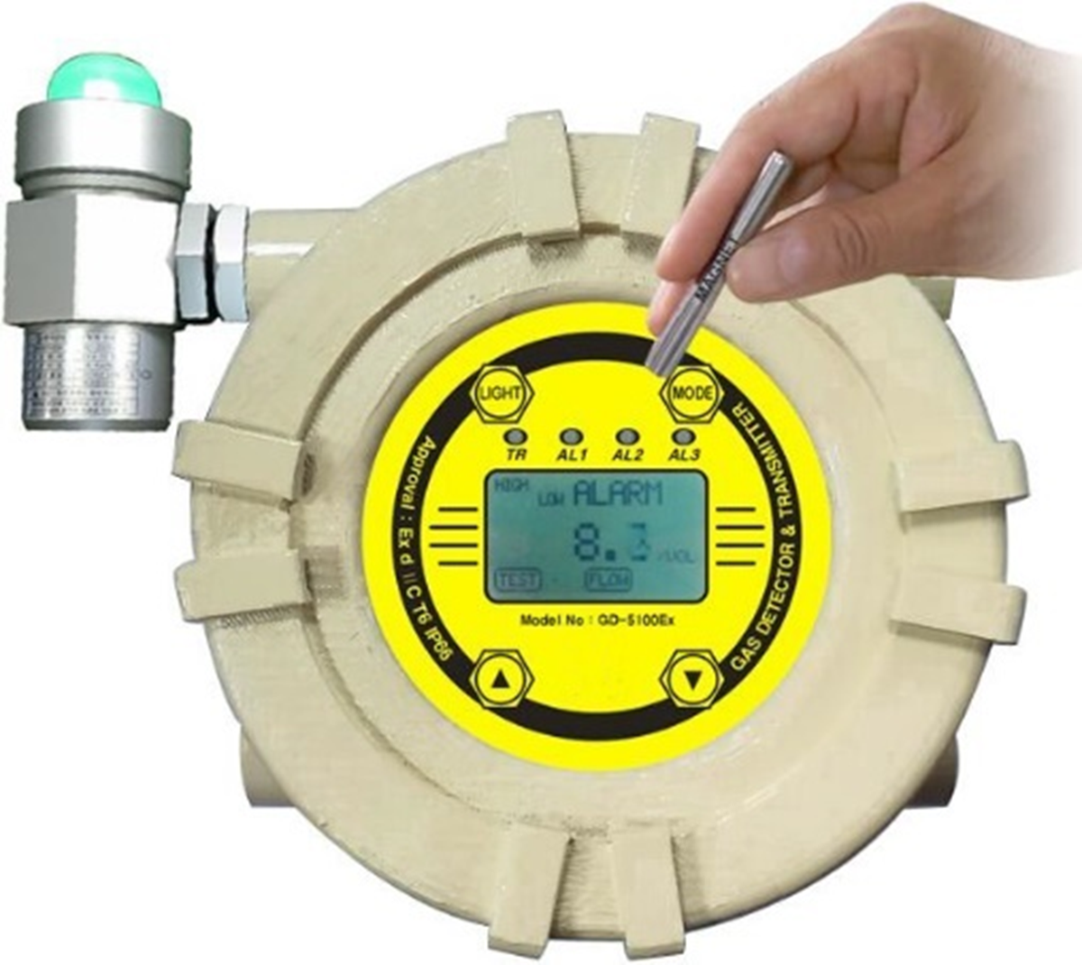 GD-5100Ex-TOX 방폭형 흡입식 산소 및 유독성 가스감지기 제품