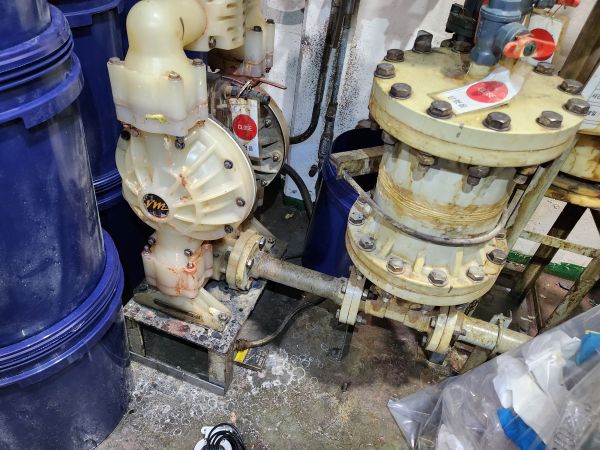 구형 필름형 누액감지기 철거 전 9