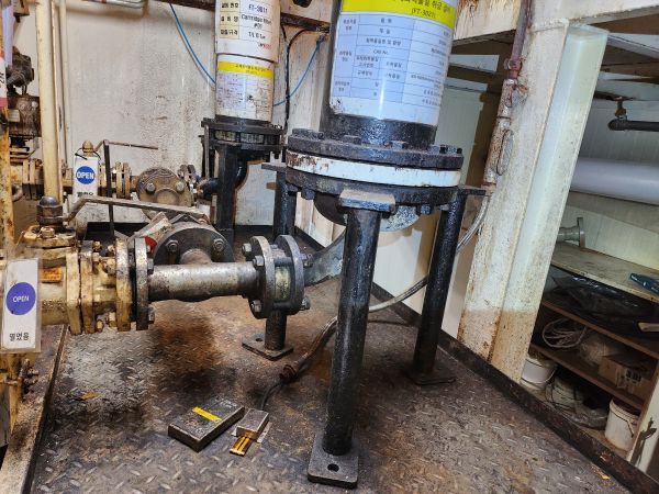 구형 필름형 누액감지기 철거 전 6