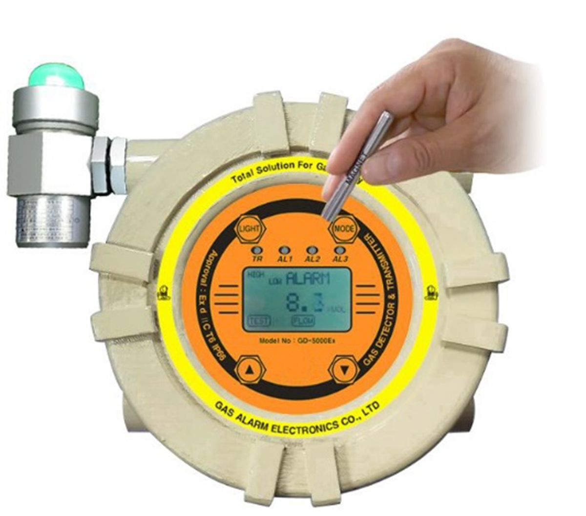 방폭형 흡입식 VOCs 가스감지기 GD-5100Ex-VOCs