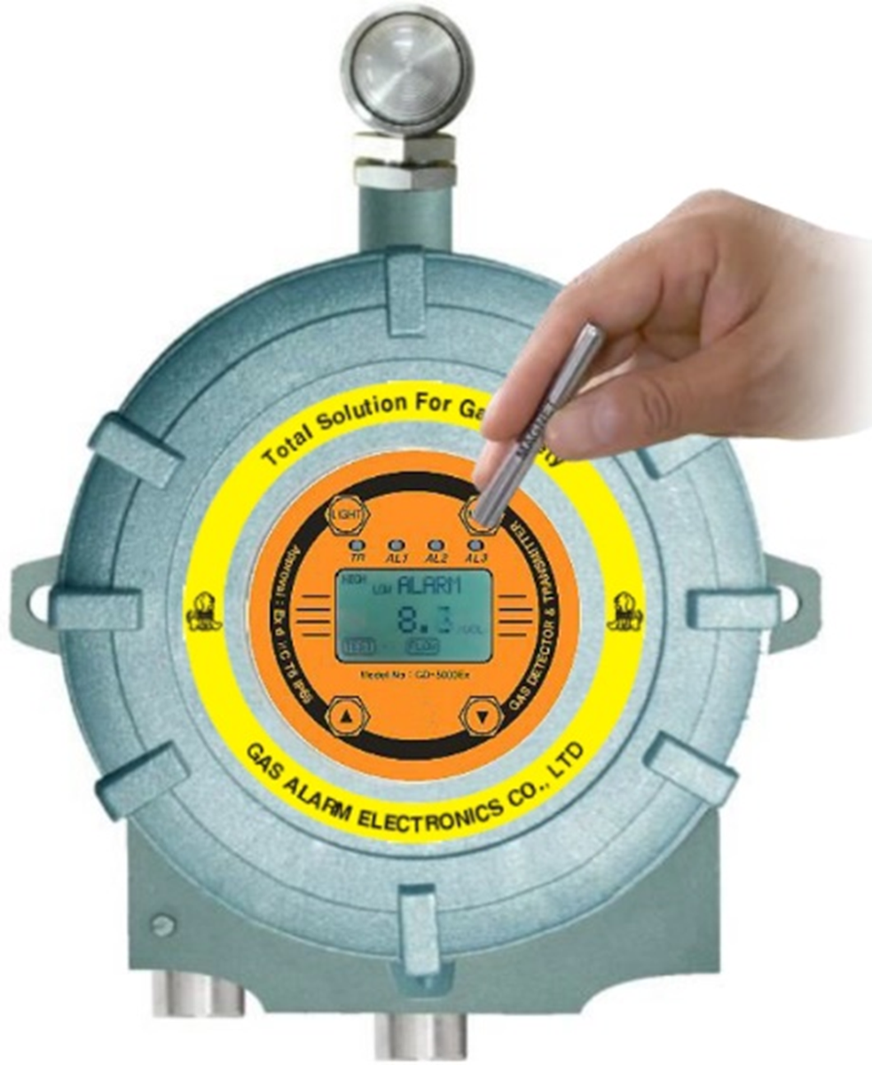 방폭형 흡입식 VOCs 가스감지기 GD-5000Ex 제품