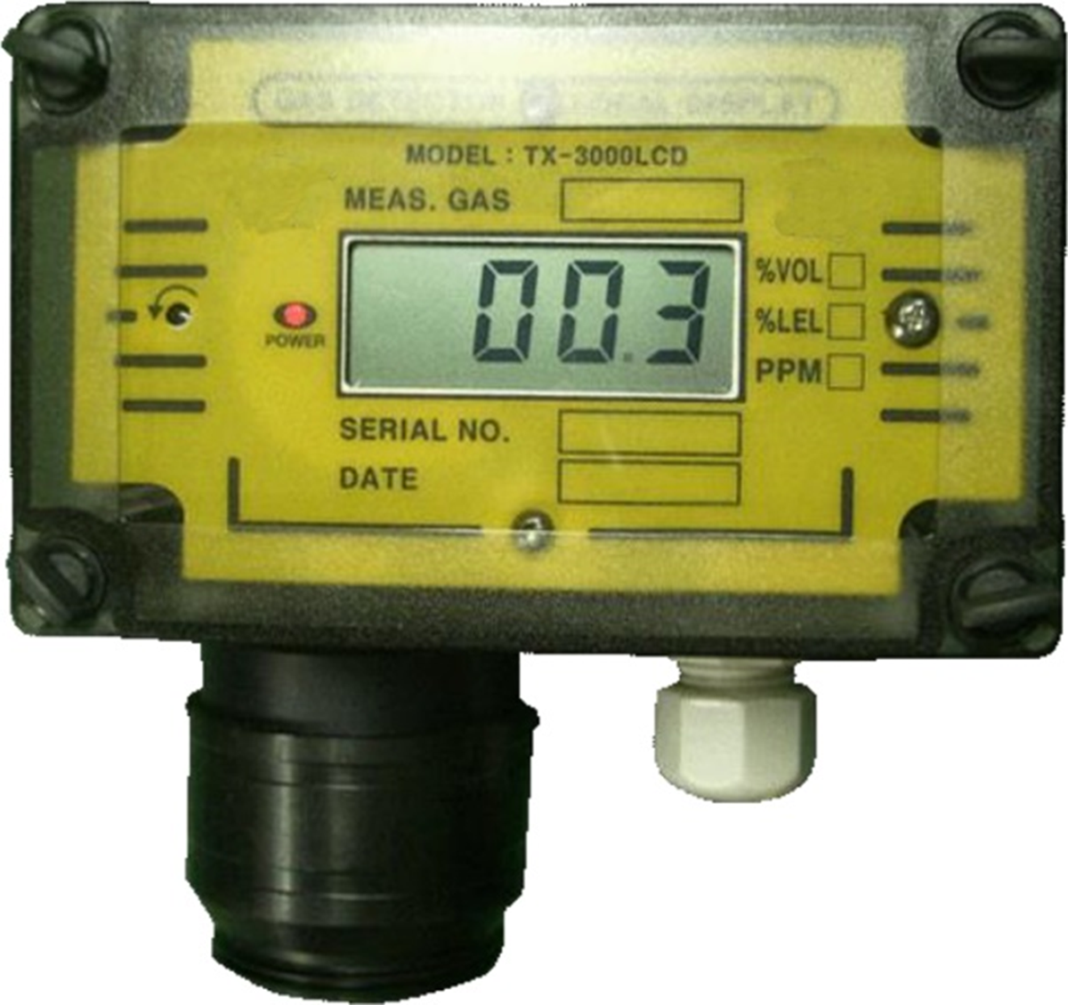 TX-3000LCD-IR 비부식형 LCD 적외선 가스감지기 제품