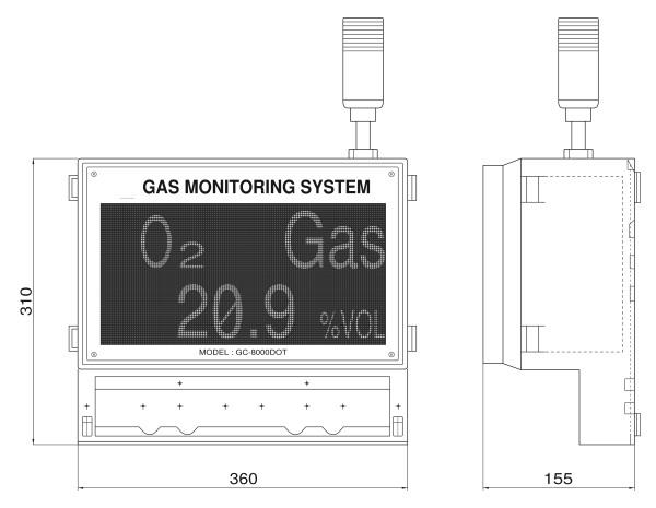 GC-8000DOT 도면