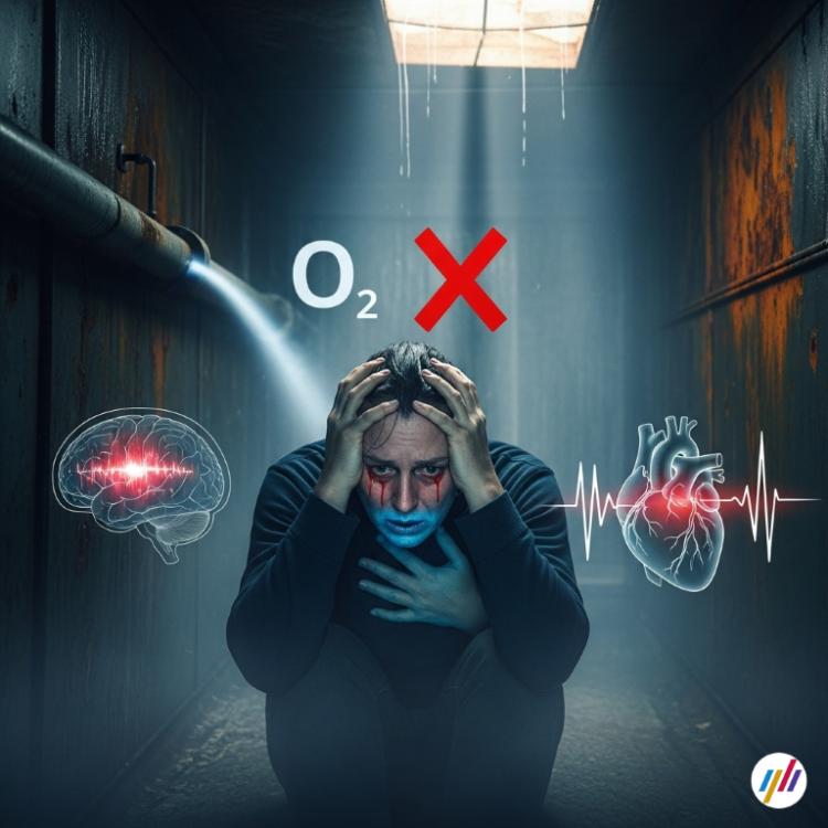 [필독] 산소결핍이 인체에 미치는 치명적 영향과 '가스감지기' 설치의 필수성 (농도별 증상표)