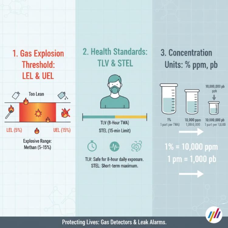 🔥 폭발 위험과 건강 허용 기준: LEL, UEL, 그리고 TLV의 의미